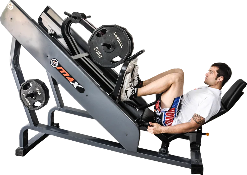Máquinas de gimnasio reforzadas Línea Max